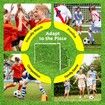 240cm Soccer Goal Portable Football Net Metal Frame Set Backyard Park Training Practice Outdoor Game Sports Match Kids Youth with Storage Bag