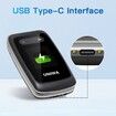 4G Volte HAC Hear Aid Unlocked Flip Cell Phone SOS Button Seniors Big Button Basic Phone Elderly Mobile Cell Phone   (Black)