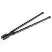 Blacksmith Tongs, 18鈥?Wolf Jaw Tongs, Carbon Steel Forge Tongs with A3 Steel Rivets, for Horseshoes, Curved Shapes, Block Forgings, for Beginner and Seasoned Blacksmiths and Bladesmiths