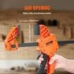 Bar Clamps for Woodworking, 2-Pack 304.8 mm One-Handed Clamp/Spreader, Quick-Change F Clamp with 300 lbs Load Limit, High-strength Plastic and Carbon Steel, Wood clamps for Woodworking