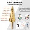10 Ton Hydraulic Knockout Punch Kit, 1/2" to 2" Conduit Hole Cutter Set, KO Tool Kits with Puncher 6 Piece, Metal Sheet Driver Tools, For Aluminum, Brass, Stainless Steel, Fiberglass and Plastic