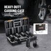 Impact Sockets Set 8pcs 6-Point 1" Drive Bit Ratchet Tool Kit Case