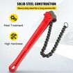36" Pipe Chain Wrench, Steel Ratcheting Wrench 30" Chain 7.5" Capacity