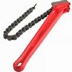 36" Pipe Chain Wrench, Steel Ratcheting Wrench 30" Chain 7.5" Capacity