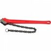 36" Pipe Chain Wrench, Steel Ratcheting Wrench 30" Chain 7.5" Capacity