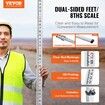 Measuring Rod 16-Feet/8ths 4 Sections Telescopic Grade Rod 1/8in w/ Bag