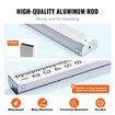 Measuring Rod 16-Feet/8ths 4 Sections Telescopic Grade Rod 1/8in w/ Bag