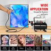 Airbrush Kit Compressor Sprayer Gun Painting Air Brush Equipment Set for Car Decoration Model Nails Makeup Tattoo Graffiti with Air Tank