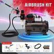 Airbrush Kit Compressor Painting Spray Gun Air Brush Sprayer Set Equipment Machine for Model Art Car Decoration Nails Makeup Tattoo Graffiti