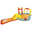 Bestway Lil’ Champ Water Play Pool Centre Playground Inflatable Splash Park Sprayer Bowling Basketball Ring Outdoor Activity Waterplay 4.35x2.13x1.17m