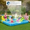 Bestway Water Play Centre Pool Slide Toys Set Little Astronaut Playground 228x206x84cm Inflatable Splash Park Outdoor Beach Backyard Activity Game