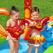 Bestway Jurassic Splash Water Pool Play Centre Slide Playset Toys Inflatable Park Outdoor Summer Playground Beach Activity Game 2.41x1.40x1.37m