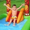 Bestway Jurassic Splash Water Pool Play Centre Slide Playset Toys Inflatable Park Outdoor Summer Playground Beach Activity Game 2.41x1.40x1.37m