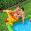 Bestway Jurassic Splash Water Pool Play Centre Slide Playset Toys Inflatable Park Outdoor Summer Playground Beach Activity Game 2.41x1.40x1.37m