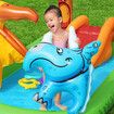 Bestway Jurassic Splash Water Pool Play Centre Slide Playset Toys Inflatable Park Outdoor Summer Playground Beach Activity Game 2.41x1.40x1.37m