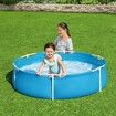 Bestway Round Above Ground Swimming Pool My First Frame 1.52m x 38cm for Kids 2+ Water Play Centre Fast Easy Set Up Outdoor Backyard