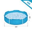 Bestway Round Above Ground Swimming Pool My First Frame 1.52m x 38cm for Kids 2+ Water Play Centre Fast Easy Set Up Outdoor Backyard