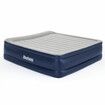 Bestway Air Mattress King Size Bed Tritech Airbed Blow Up Inflatable Camping 203x193x56cm with Built-in Electric Pump Storage Bag Bedroom