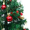 45cm Tabletop Christmas Tree, Artificial Mini Xmas Pine Tree with LED String Lights and Ornaments,Christmas Decoration Tree Decor