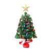 45cm Tabletop Christmas Tree, Artificial Mini Xmas Pine Tree with LED String Lights and Ornaments,Christmas Decoration Tree Decor