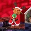 Christmas Tree Singing Dancing Electric Plush ELK Toy Lights Animated Table Decor Family Gift