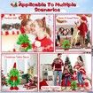 Animated Christmas Tree Singing Dancing Electric Plush Toy Lights Table Decorations Cute Funny Gifts Family Friends Entertainment