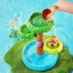 Rain Tree Water Table Colorful Sand Water Splash Table Kids Summer Beach  Sensory Play Tree Table for Boys Girls Backyard Activity