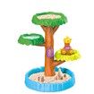 Rain Tree Water Table Colorful Sand Water Splash Table Kids Summer Beach  Sensory Play Tree Table for Boys Girls Backyard Activity