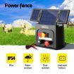 Giantz 5km Electric Fence Energiser PET Solar Energizer 0.15J