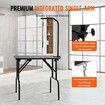 Pet Grooming Table Arm with Clamp, 808 x 460 mm Dog Grooming Station, Foldable Pets Grooming Stand for Medium and Small Dogs, Free No Sit Haunch Holder with Grooming Loop, Bearing 99.8kg