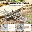 Chainsaw Mill 14"-36" Guide Bar and 9 ft Aluminum Rail Mill Guide System