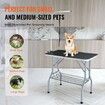 Pet Grooming Table Arm with Clamp, 915 x 610mm Dog Grooming Station, Foldable Pets Grooming Stand for Medium and Small Dogs, Free No Sit Haunch Holder with Grooming Loop, Bearing 149.7kg