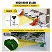 2pcs Tractor Bucket Protector Ski Edge Tamer Protector Snow Removal Orange