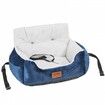 Dog Booster Car Seat Pet Car Seat for Small Dog up to 9.1 kg Blue+Gray