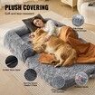 Human Dog Bed 1820x1220x254 mm Large Human Size Dog Bed Washable PV Velvet