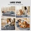 Human Dog Bed 1820x1220x254 mm Large Human Size Dog Bed Washable PV Velvet