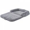 Human Dog Bed 1820x1220x254 mm Large Human Size Dog Bed Washable PV Velvet