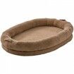 Human Dog Bed 1825x1220x254 mm Human Size Dog Bed Washable Faux Rabbit Fur