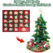 2025 Advent Calendar Christmas Tree Building Toys Set 701Pcs Surprise Xmas Countdown Calendars Gifts for Children Teens
