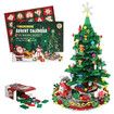 2025 Advent Calendar Christmas Tree Building Toys Set 701Pcs Surprise Xmas Countdown Calendars Gifts for Children Teens