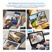 WiFi IP Security Camerax4 CCTV Set 1080P HD Wireless Night Vision Home Surveillance System Solar Battery Powered Waterproof