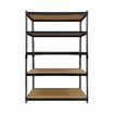 Luxsuite 5 Tier Shelving Pallet Storage Unit Book Shelve Plant Display Shelf Racking Adjustable for Garage Warehouse Kitchen Utility Laundry Room