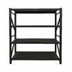 Luxsuite Metal Shelving Warehouse Garage Rack Storage Unit Heavy Duty Steel Pallet Racking Adjustable 4 Shelf Organiser 200x60x180cm