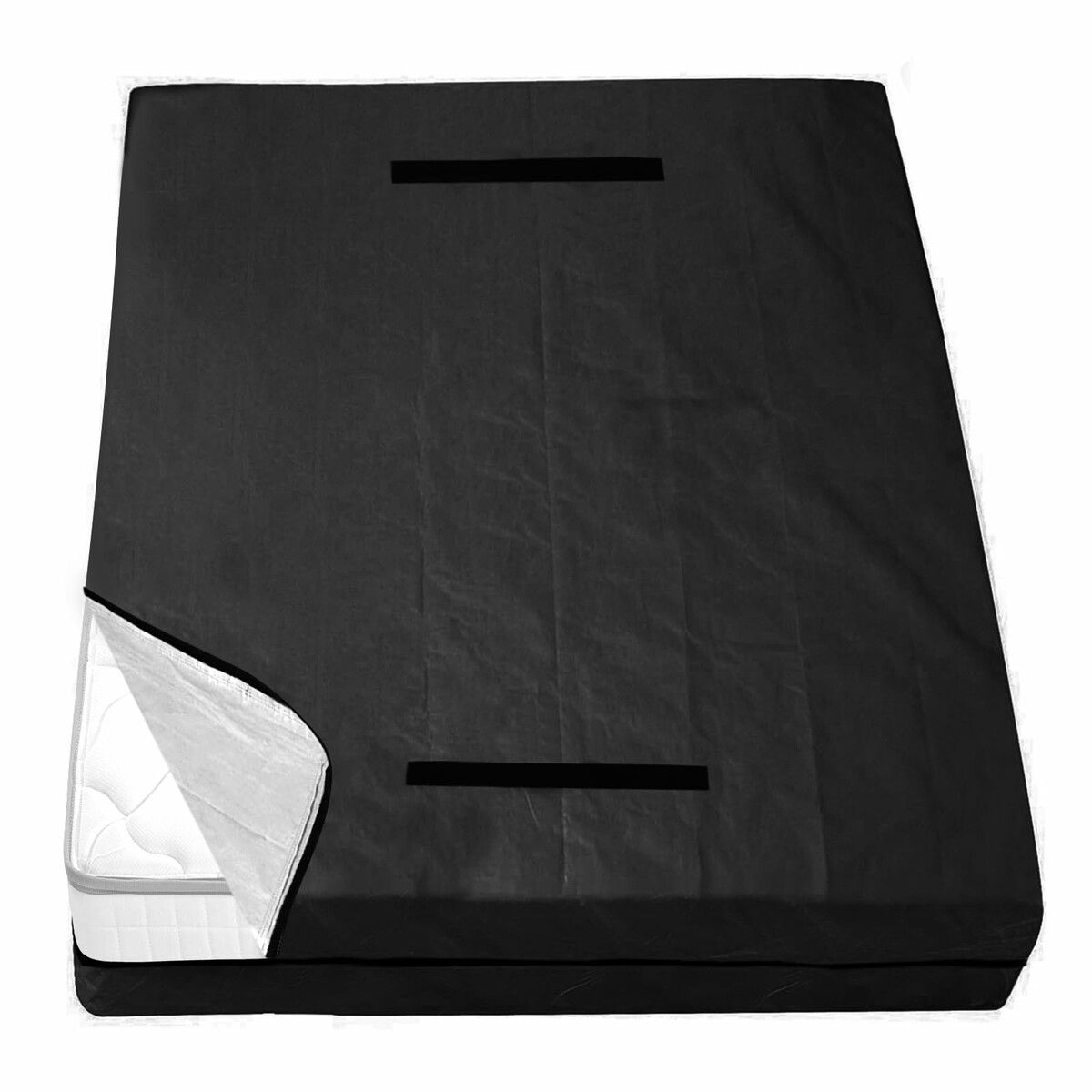 Mattress Bags for Moving and Storage,Waterproof Mattress Cover for Moving with Heavy Duty Handles,Moving Supplies Moving Bags,Full Size,Black