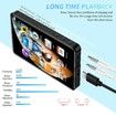 MP3 Player with Bluetooth,Portable Full Touchscreen Music Player with Speaker,MP4 Player with FM Radio,Voice Recording,Max 256GB Expand