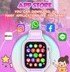 4G Smart Watch Kids LBS GPS Location WIFI Video Call SOS Child Smartwatch HD Camera Monitor Tracker Photo Viewing Phone Watch Col.BLUE