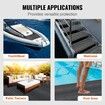 Boat Flooring, EVA Foam Boat Decking 94.5" x 23.6", Non-Slip Self-Adhesive Flooring, 15.5 sq.ft Marine Carpet for Boats, Yacht, Pontoon, Kayak Decking