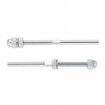 61 Pack Cable Railing Swage Threaded Stud Tension End Fitting Terminal for 3.2mm Deck Cable Railing, T316 Stainless Steel, Cable Railing Tensioner 3.2mm for Wood/Metal Post, Silver