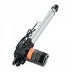 Linear Actuator 12V, 10 Inch Heavy Duty 1320lbs/6000N Linear Actuator, 0.19"/s Linear Motion Actuator with Mounting Bracket & IP44 Protection for Electric Door Industrial Machinery Vessels Cargo