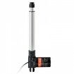 Linear Actuator 12V, 10 Inch Heavy Duty 1320lbs/6000N Linear Actuator, 0.19"/s Linear Motion Actuator with Mounting Bracket & IP44 Protection for Electric Door Industrial Machinery Vessels Cargo